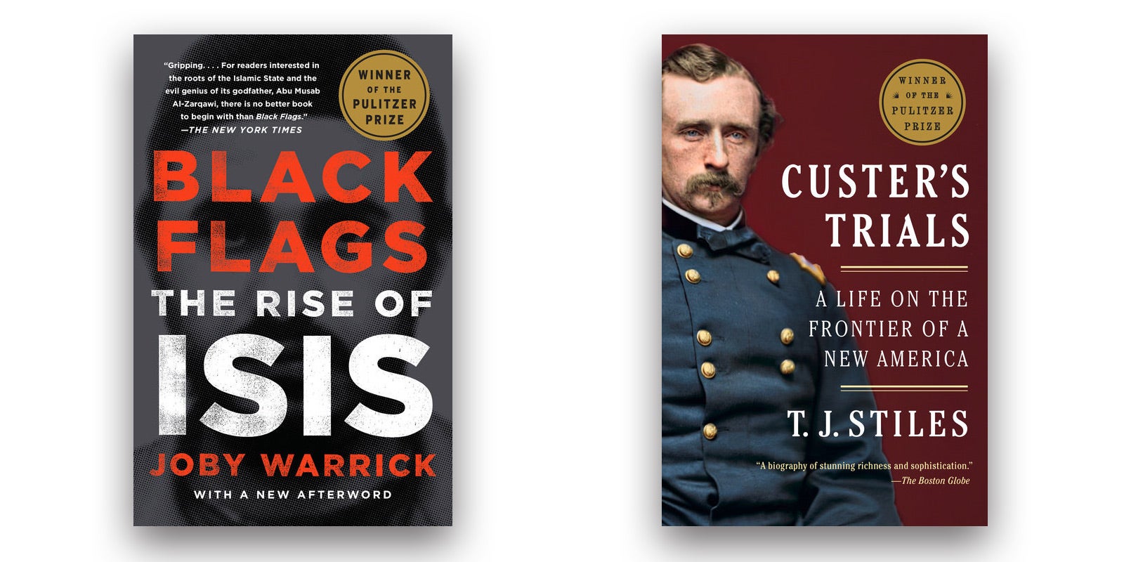 Custer’s Trials and Black Flags win 2016 Pulitzer Prizes