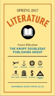 Literature – Spring 2017 – Knopf Doubleday cover