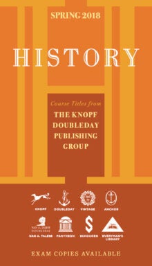 Knopf Doubleday History Spring 2018 cover
