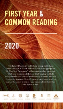 Knopf Doubleday First-Year and Common Reading 2020 cover