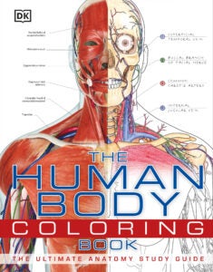 The Human Body Coloring Book jacket image