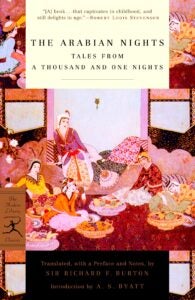 Book cover for The Arabian Nights 