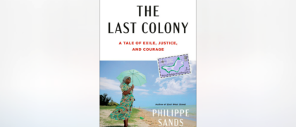 The Last Colony book cover against a gray background