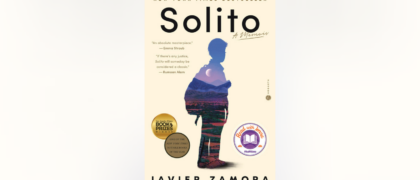 Book cover for Solito against a tan background