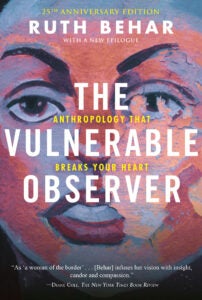 book cover for THE VULNERABLE OBSERVER 