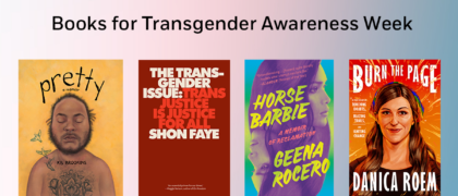 Books for Transgender Awareness Week