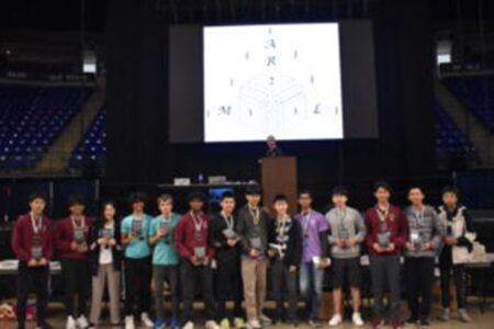 Students participating in the 2025 ARML Competition.