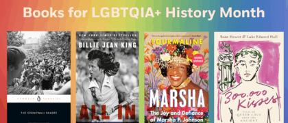 Books for LGBTQIA+ History Month
