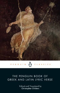The Penguin Book of Greek and Latin Lyric Verse 9780141392134