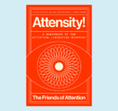 Attensity! book cover against a blue background