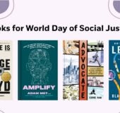 Books for World Day of Social Justice Book Covers: Advocate 9781984862495 LEGACY 9780593491300 Amplify 9780593735909 HIS NAME IS GEORGE FLOYD 9780593490822