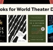 Books for World Theater Day Book covers: The Greek Plays 9780812983098 Caligula and Three Other Plays 978-0-593-31127-1 Shakespeare in a Divided America 978-0-525-52231-7 Oedipus Trilogy 978-0-593-31495-1