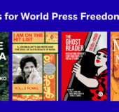Books for World Press Freedom Day Cover Titles: I LOVE RUSSIA 9780593655269 (definitely use this one) THE GHOST READER 9781913380748 I AM ON THE HIT LIST 9780143135289 (swap for another if books are added from KDD and RH) THE MEDIA AND ME 9781644211960